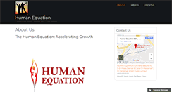 Desktop Screenshot of human-equation.com